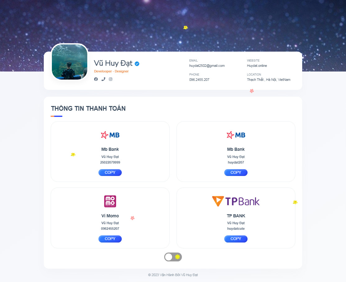 Thanh toán - Vũ Huy Đạt